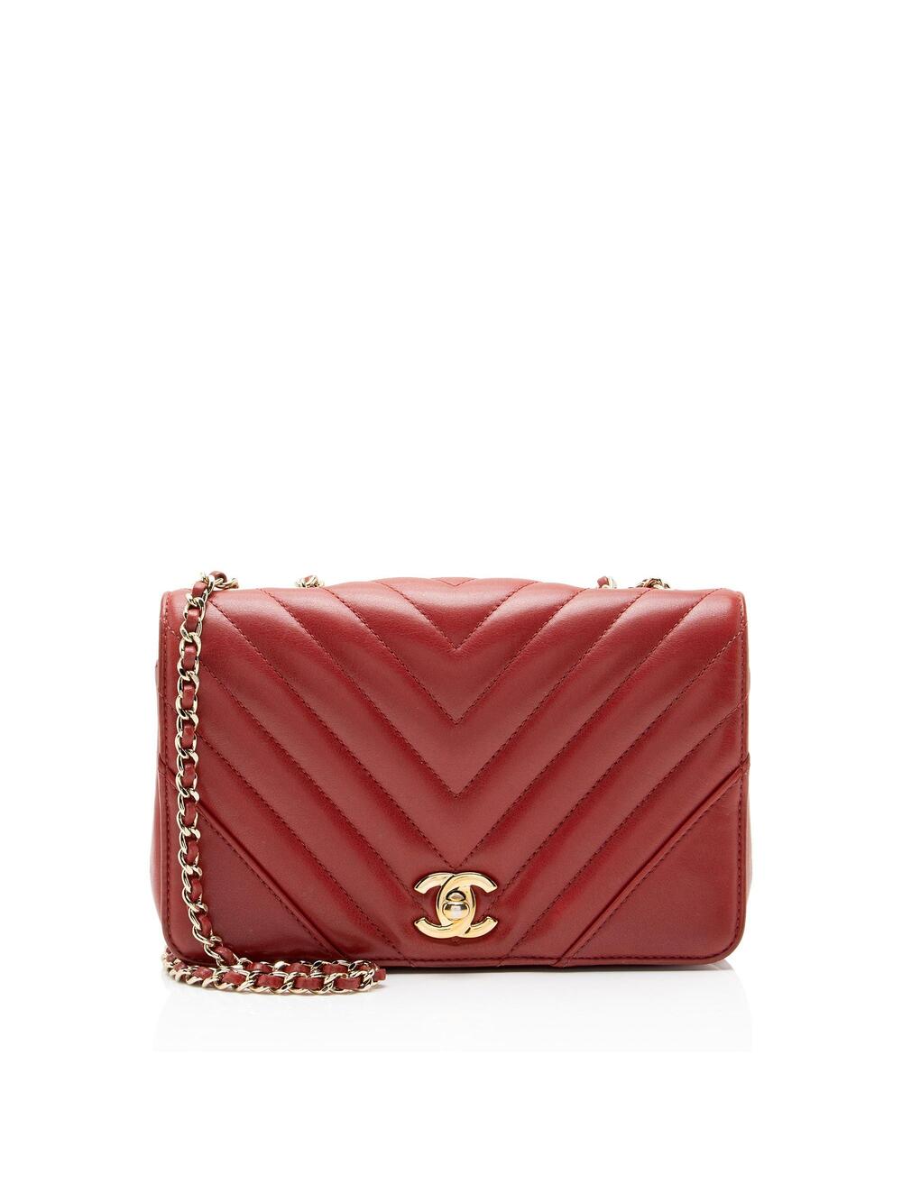 Chanel Statement Flap Bag Chevron #327357C33B